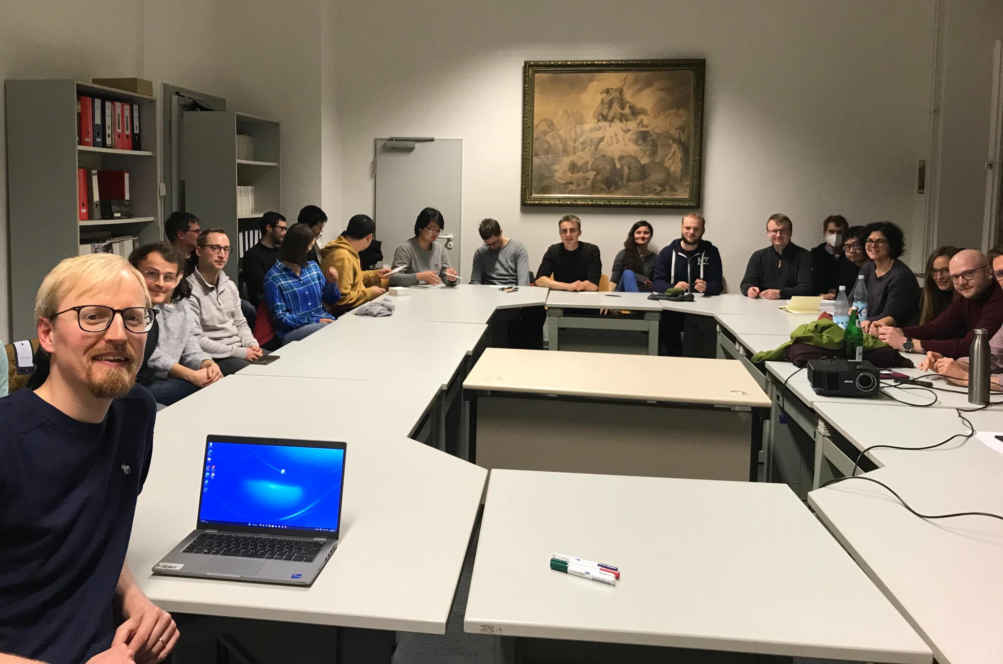 1st NeuroSys Academy Seminar with Alwin Daus.